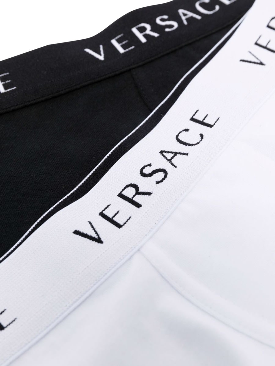 Shop Versace Bi-pack In Multicolour