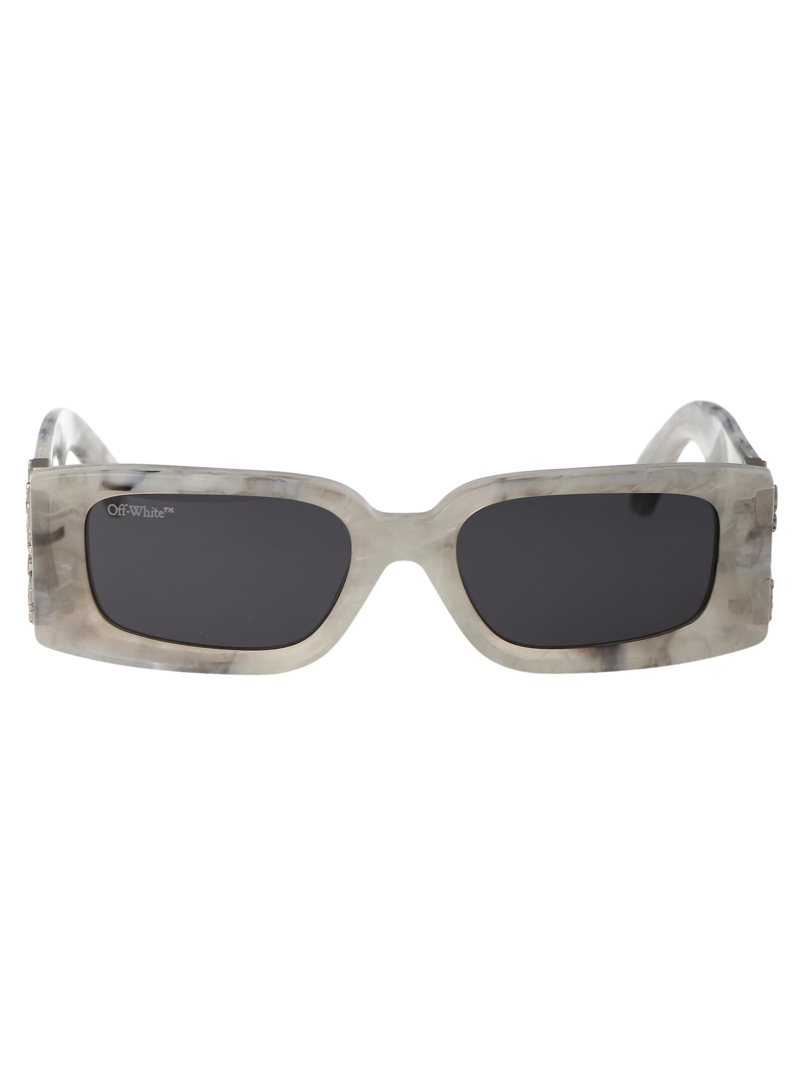 Off-white Roma Sunglasses In Gray
