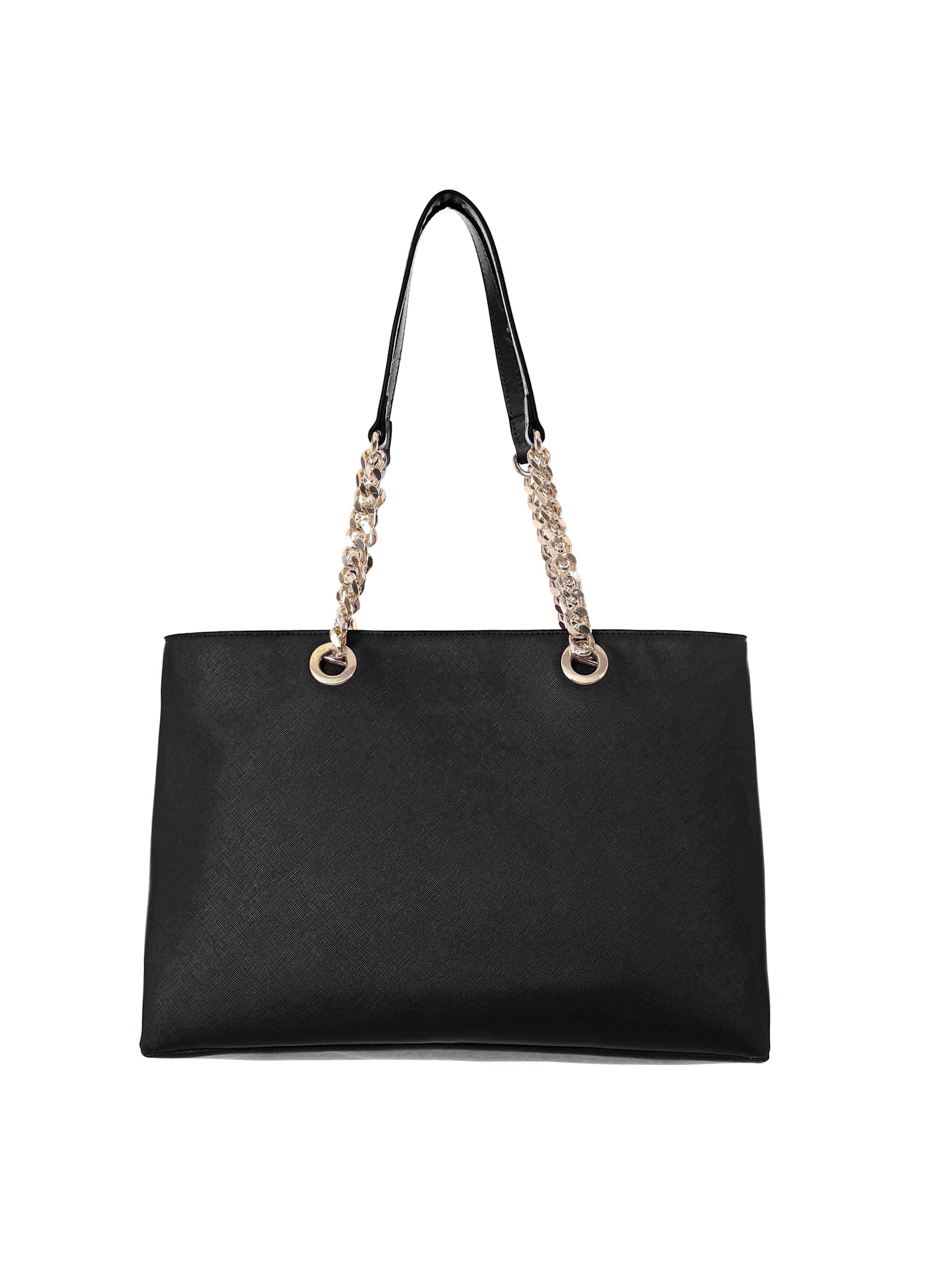 Just Cavalli Tote Bag In Black