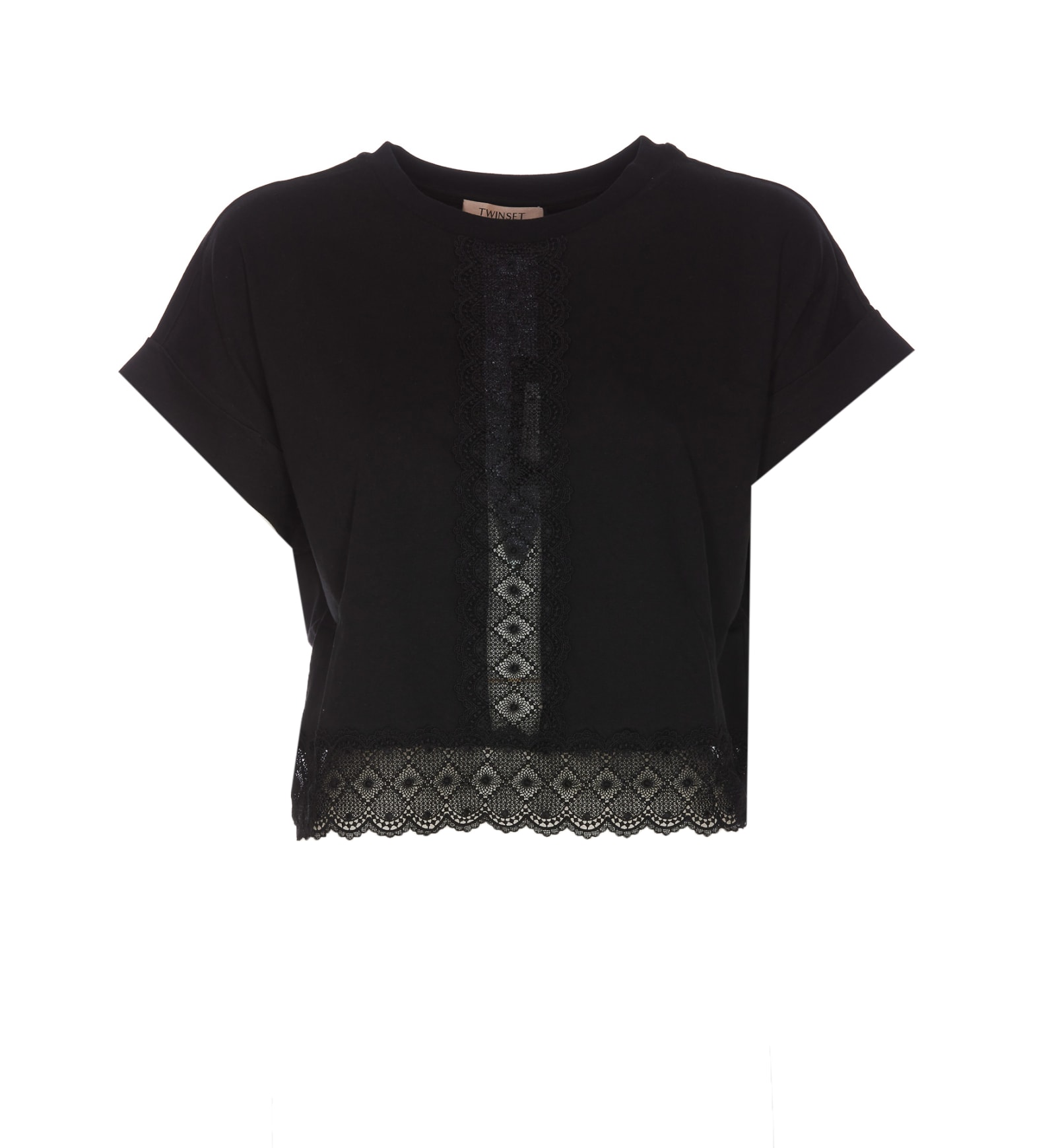 Shop Twinset T-shirt In Nero