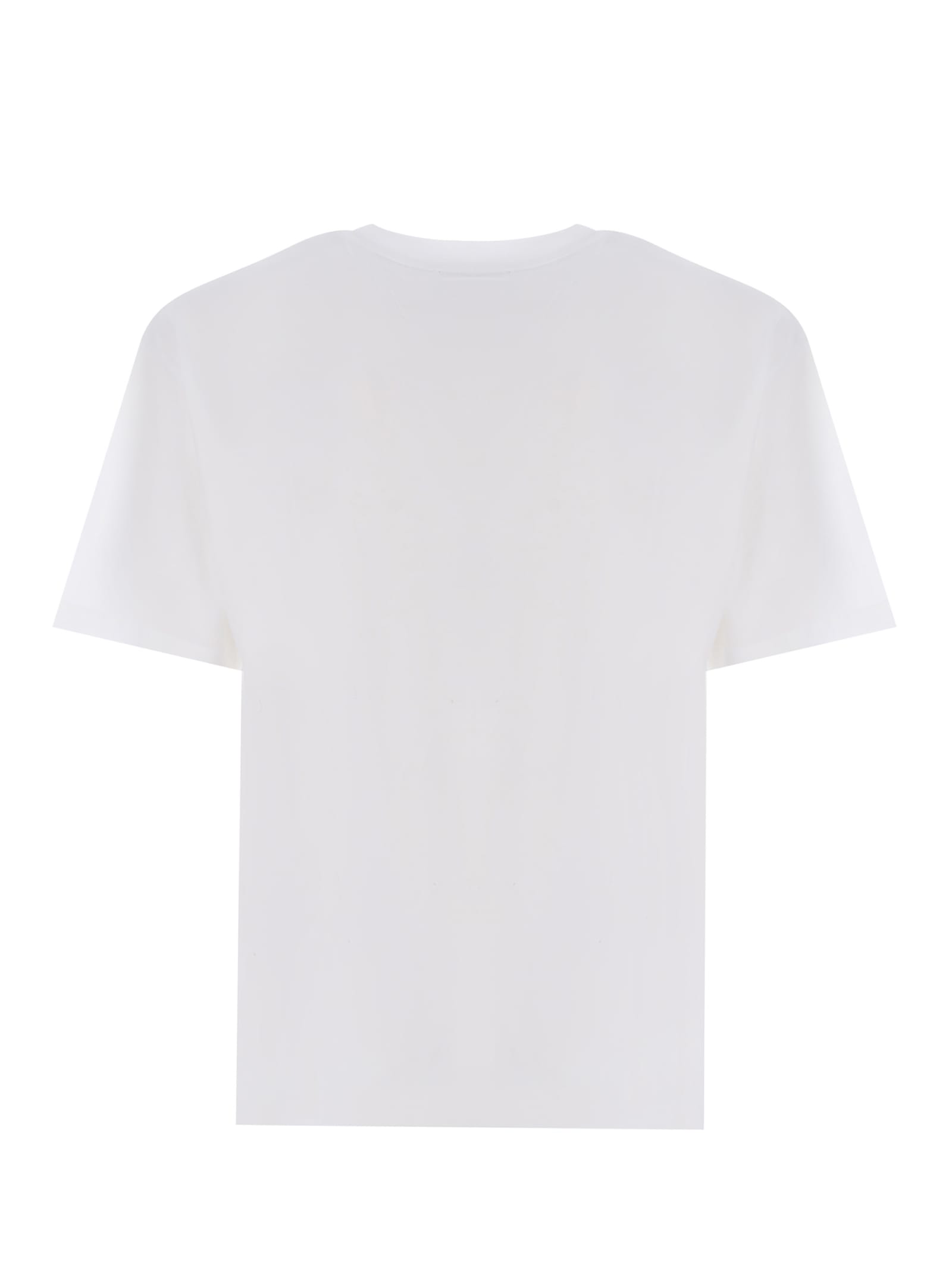 Shop Apc T-shirt A.p.c. Amo Made Of Cotton In Bianco