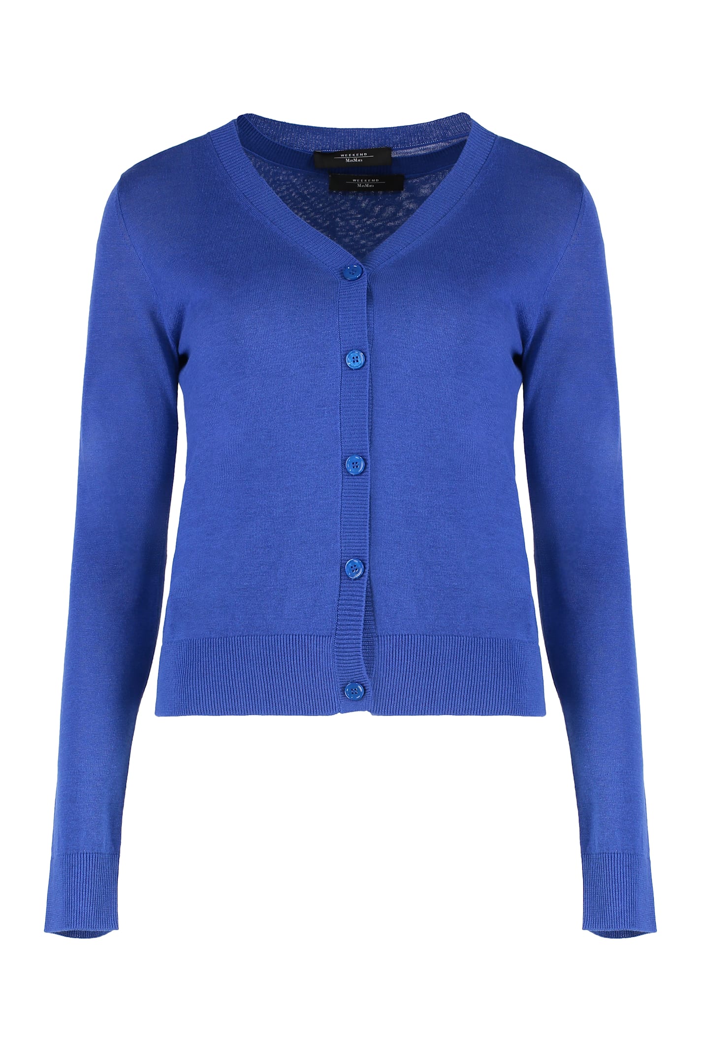 Weekend Max Mara Marabu Silk And Linen Cardigan