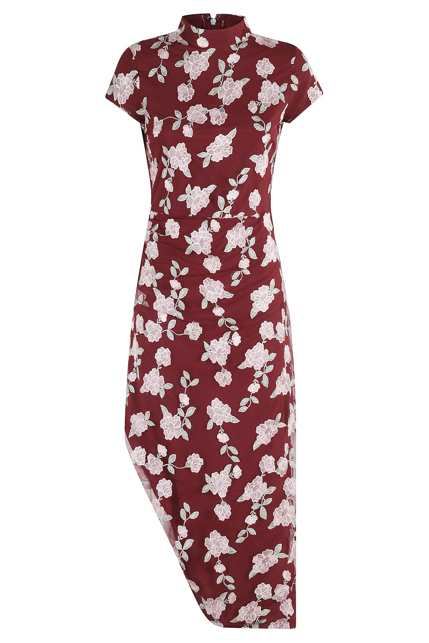 Mesh Asymmetric Dress