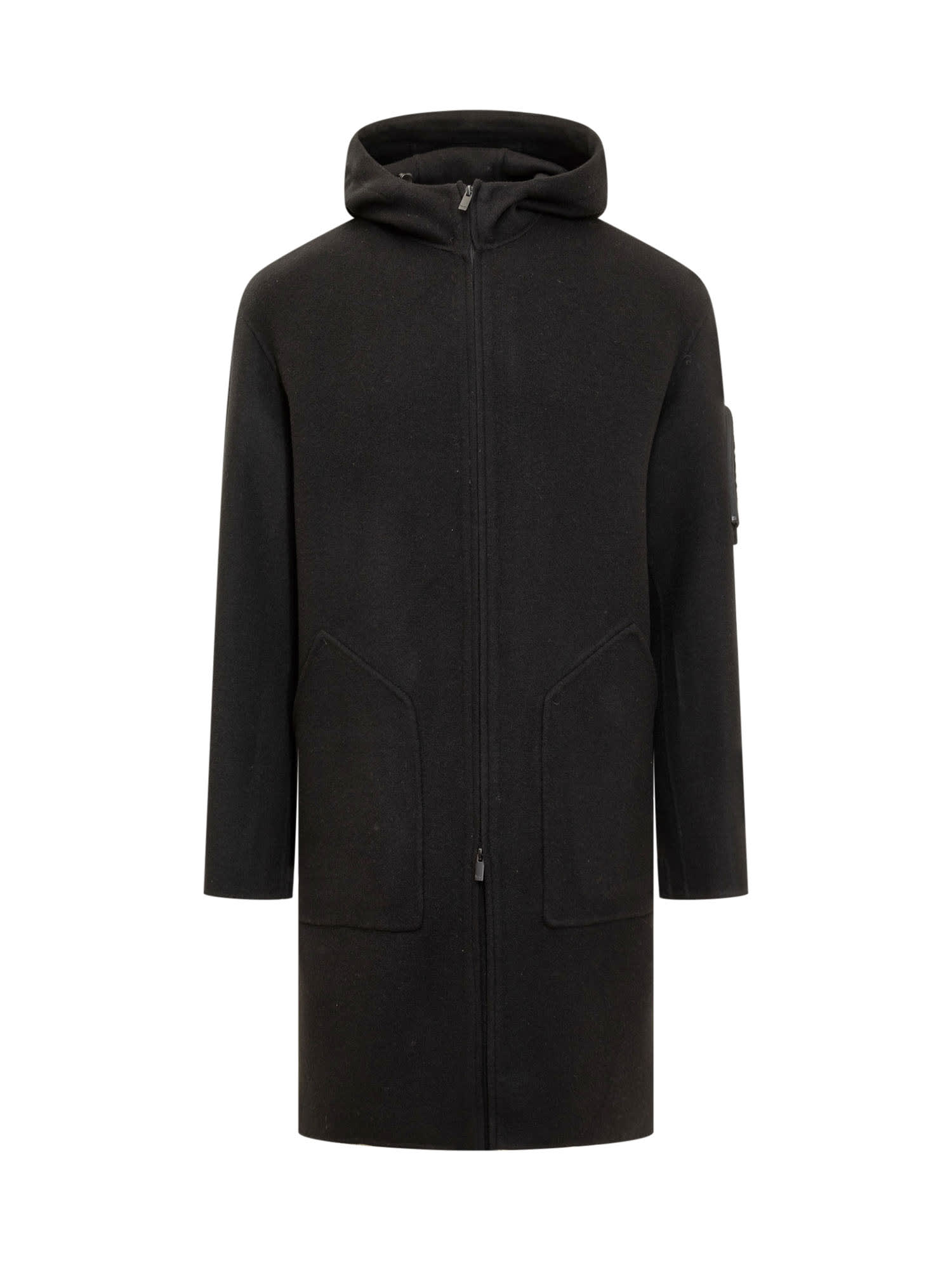 Shop Hevo Coat In Black