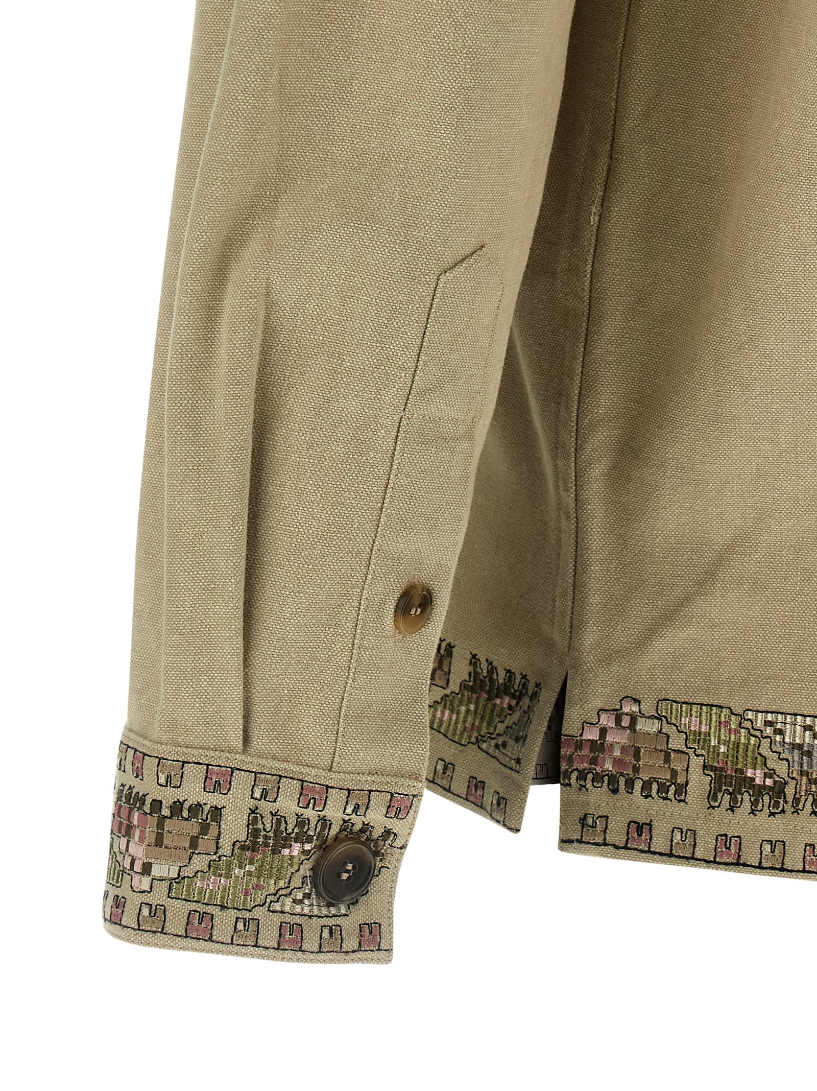 Isabel Marant Rudy Overshirt In Brown