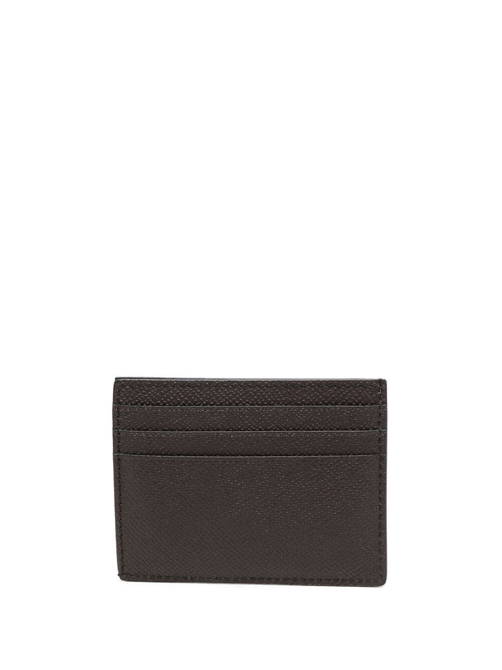 Shop Tom Ford Card Holder In Chocolate