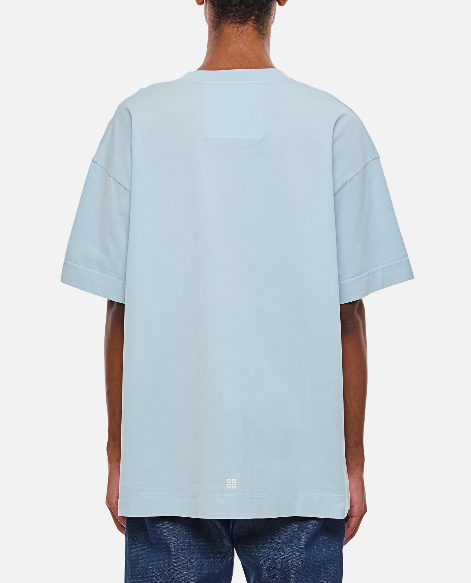 Shop Givenchy Standard T-shirt In Clear Blue