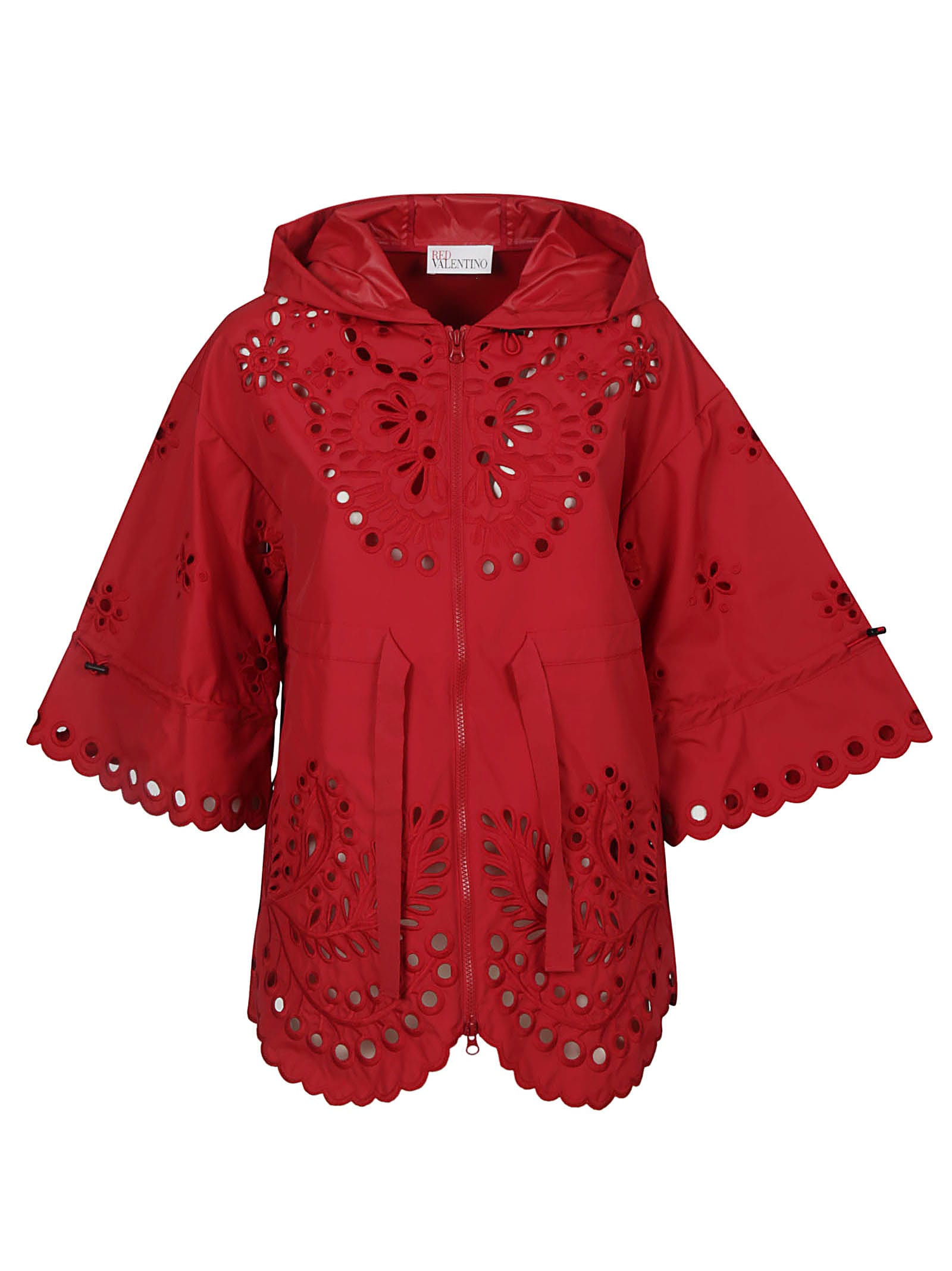 RED Valentino Oversize Perforated Jacket