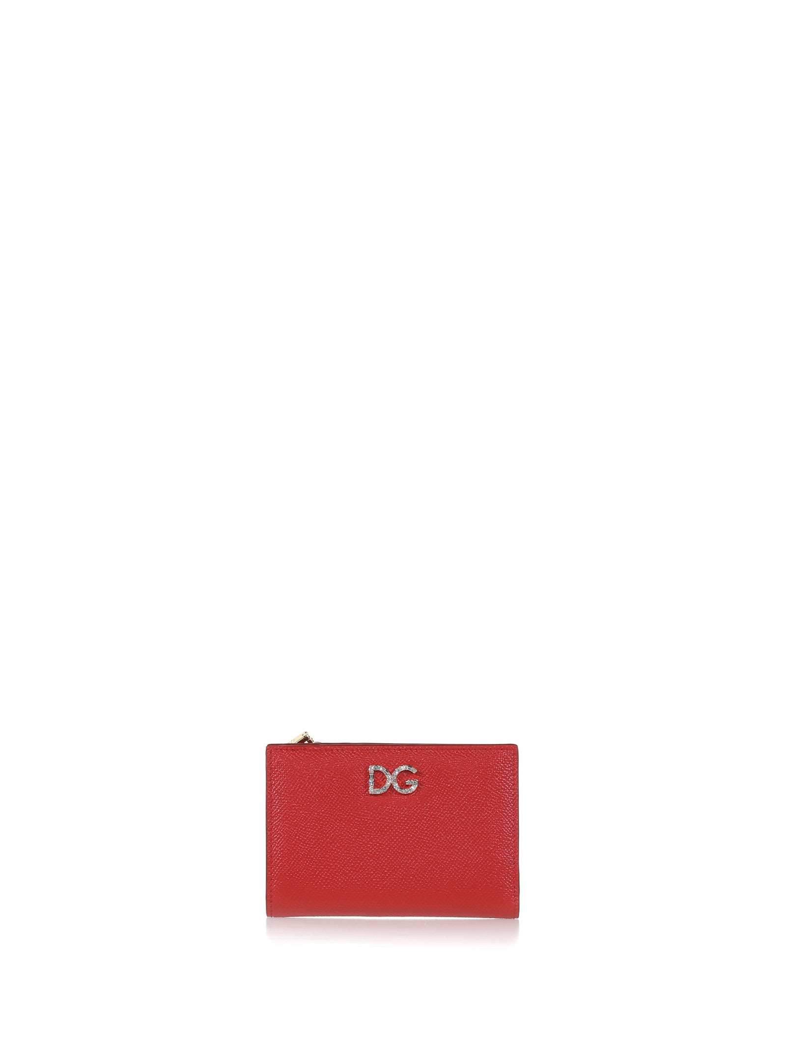 Dolce & Gabbana Red Leather Wallet