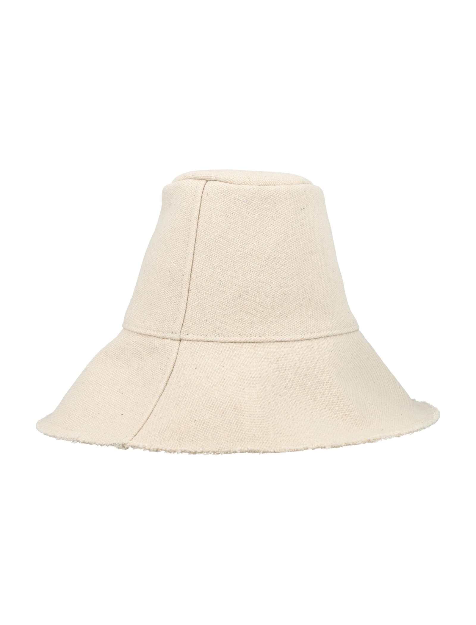 Monogram-embellished Wide-Brim Bucket Hat
