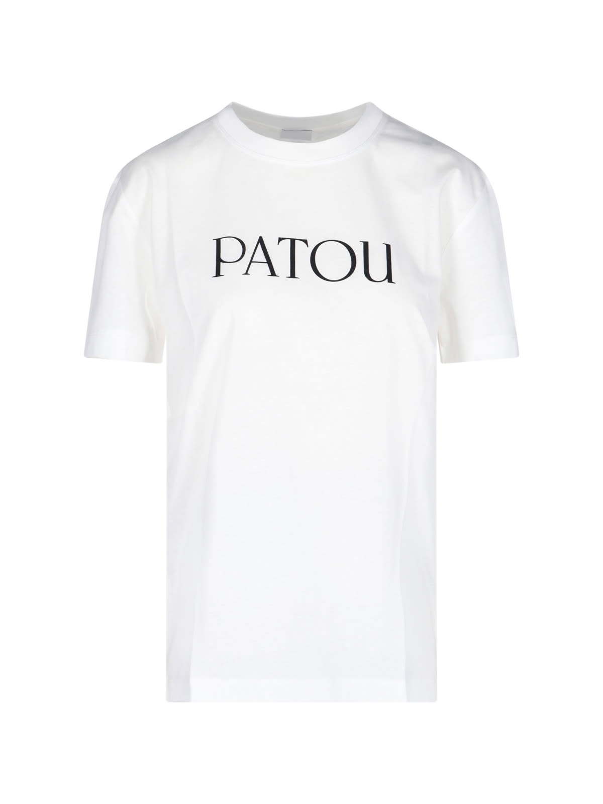 Patou Logo-print Organic-cotton T-shirt In White