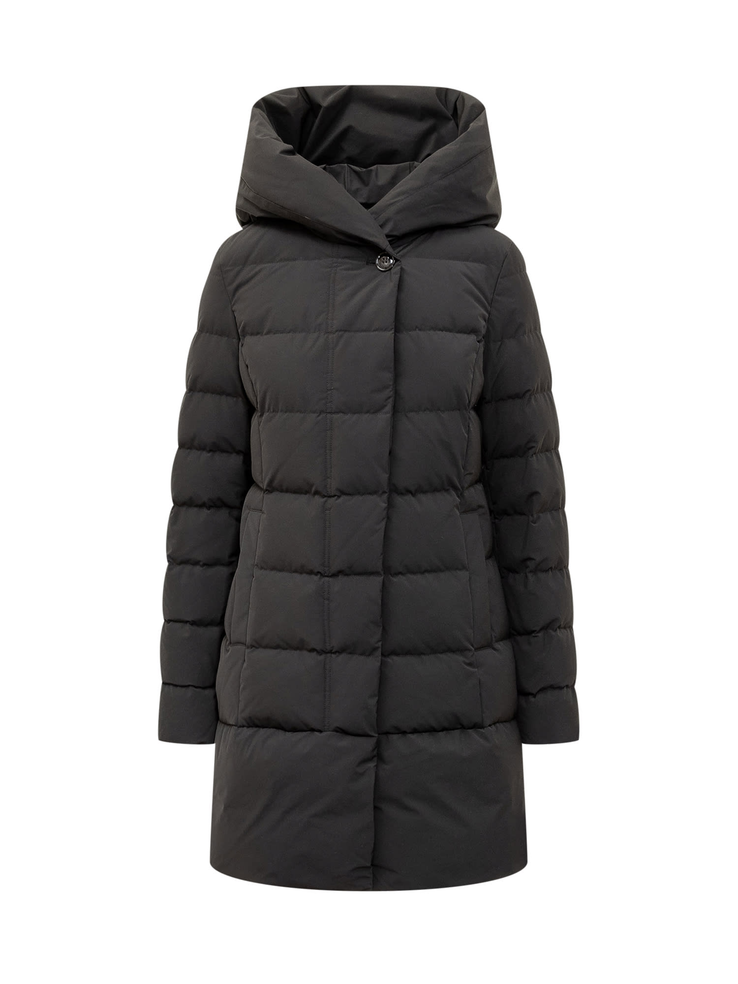 Shop Woolrich Puffy Prescott Parka In Black