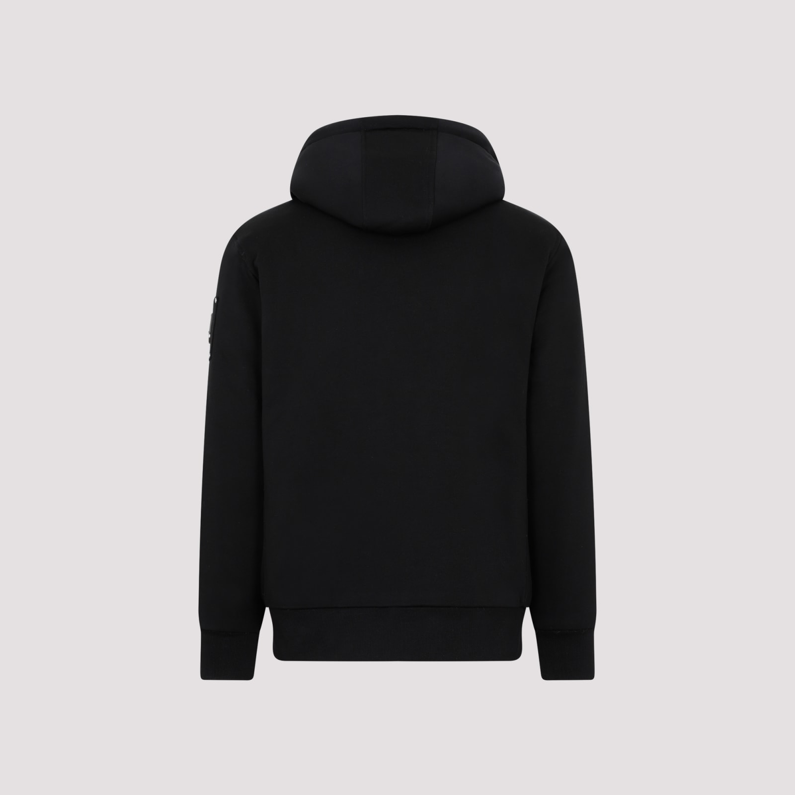 Moose Knuckles Classic Bunny Hoodie Sweatshirt In Black