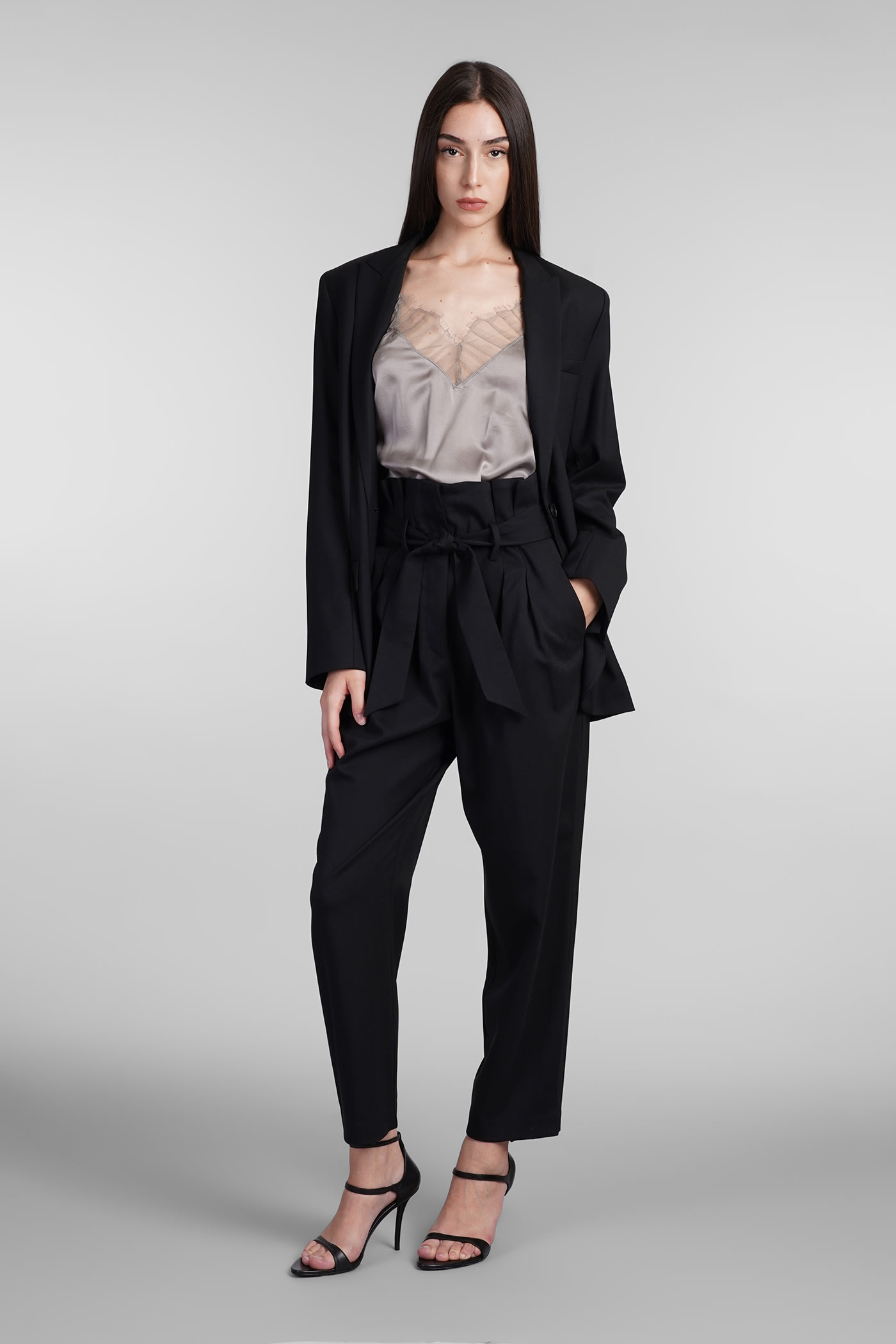 Shop Iro Allan Blazer In Black Wool