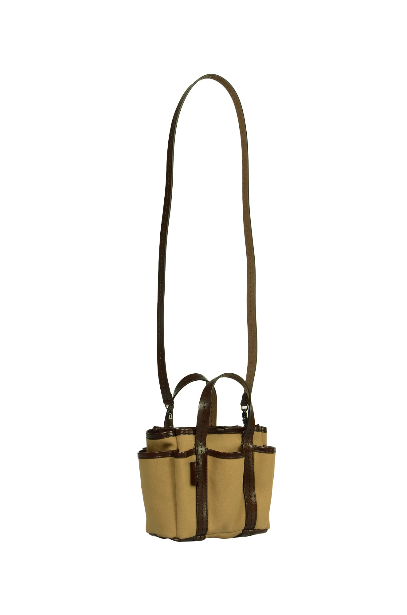 Shop Max Mara Gardenca Shoulder Bag In Cuoio