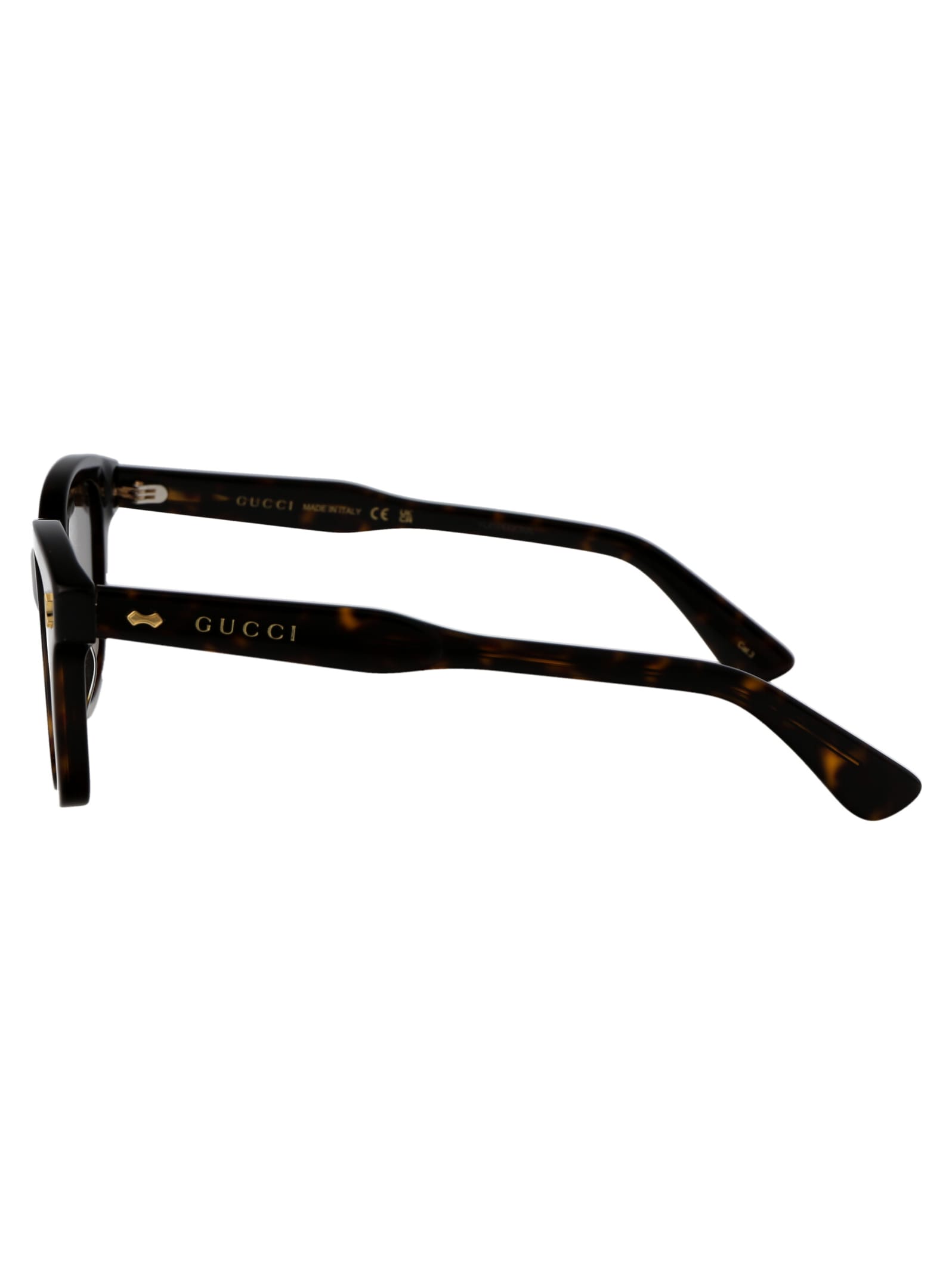 Shop Gucci Gg1264s Sunglasses In 005 Havana Havana Brown