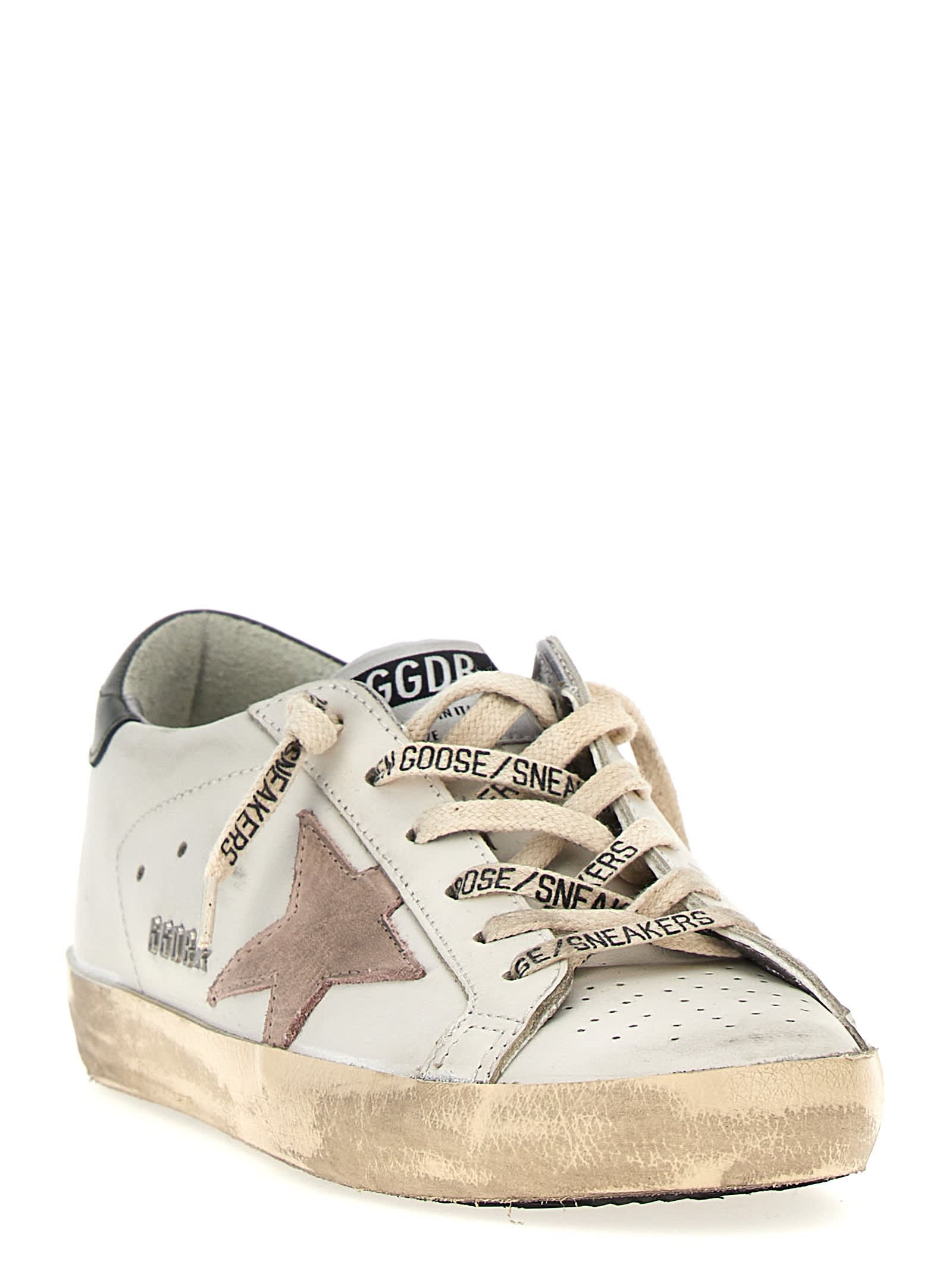 Shop Golden Goose Superstar Sneakers In Multicolor