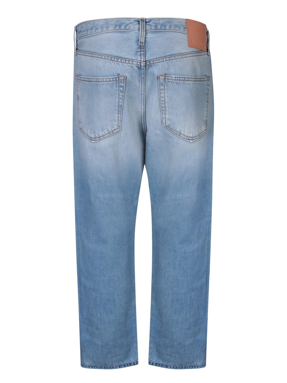 Shop Acne Studios 2003 Straight-leg Jeans In 228 Light Blue