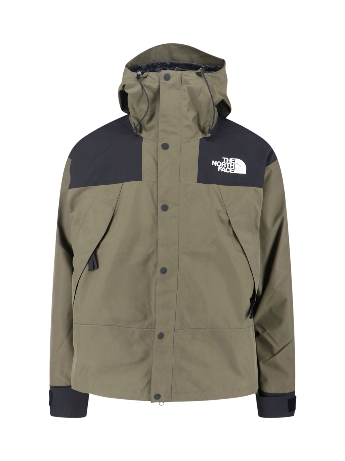 The North Face Versatile Jacket With Adjustable Hood And Pockets In Green