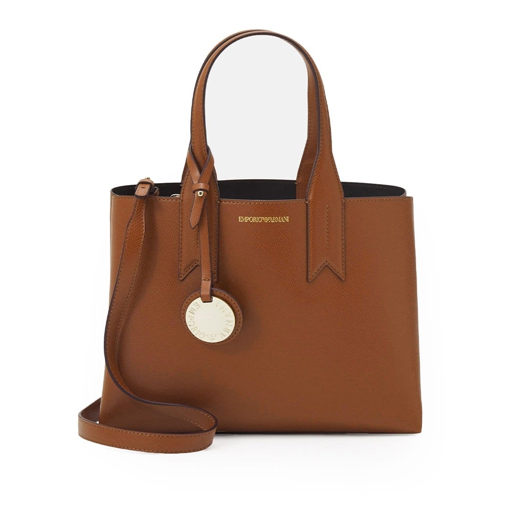 Emporio Armani Light Brown Handbag