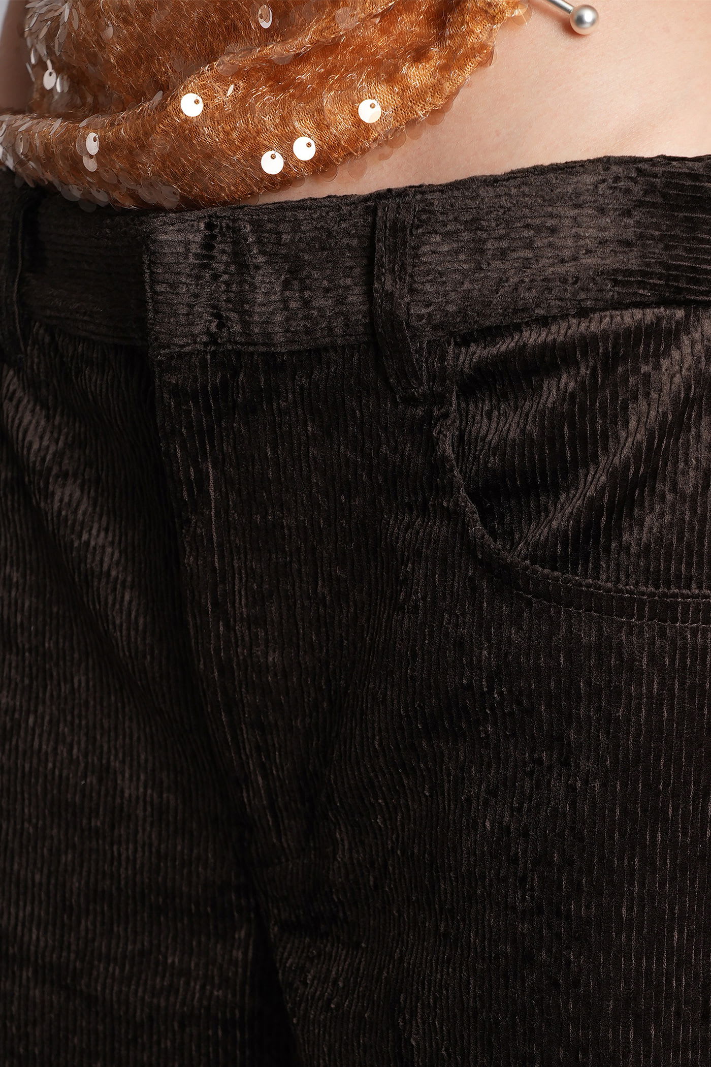 Christopher Esber Pants In Brown Cotton In Brown