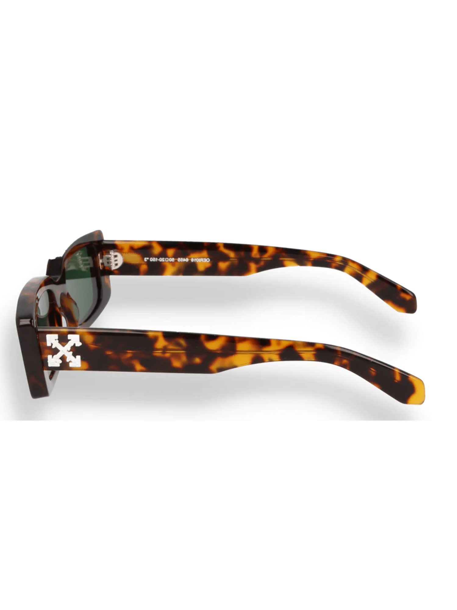 Shop Off-white Arthur Sunglasses Sunglasses In Havana