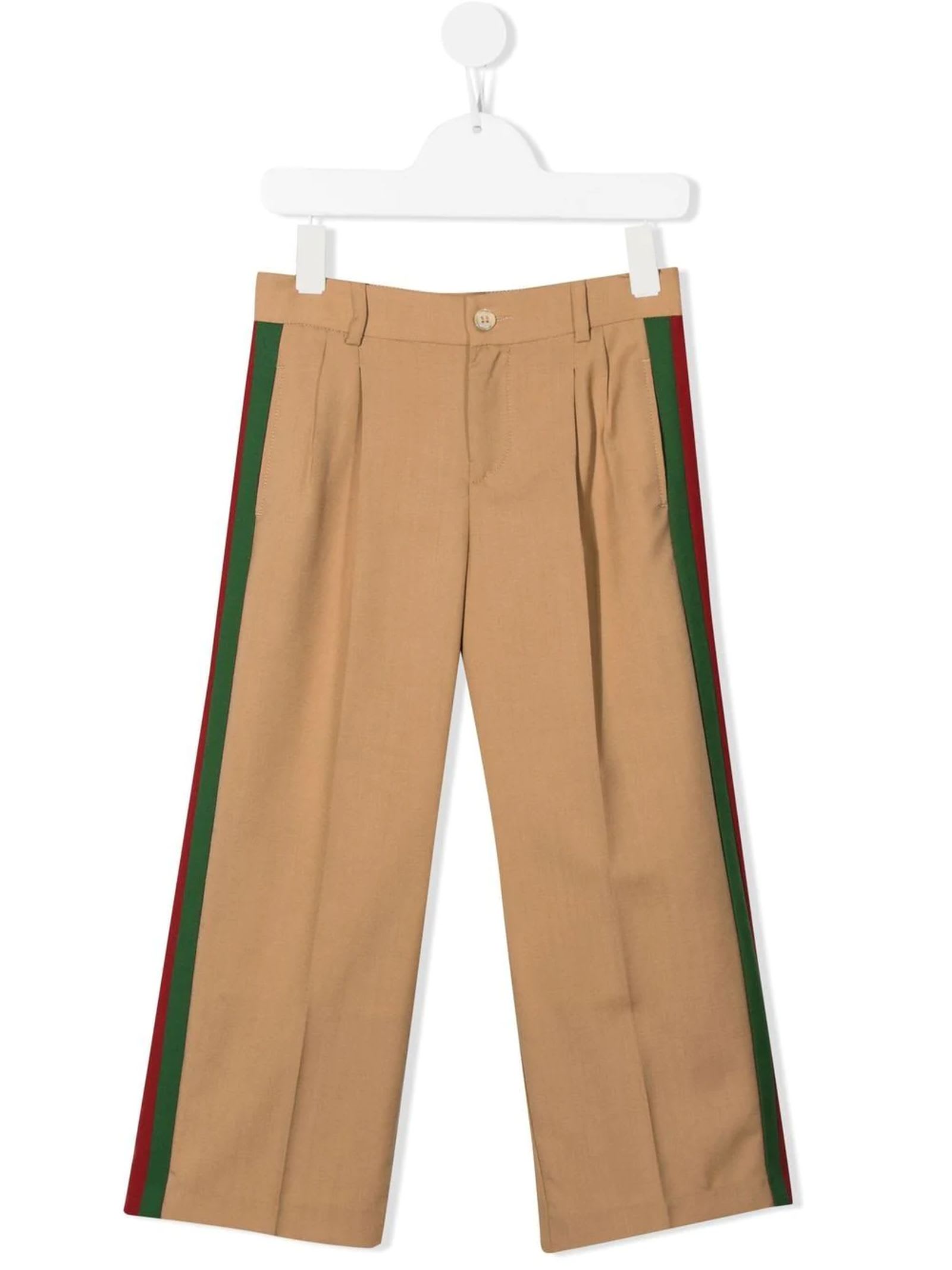 Gucci Brown Wool Trousers