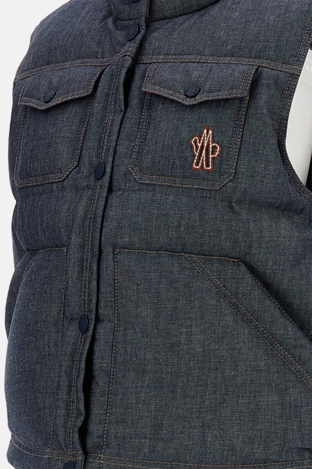 Moncler Knysna Vest In Blue