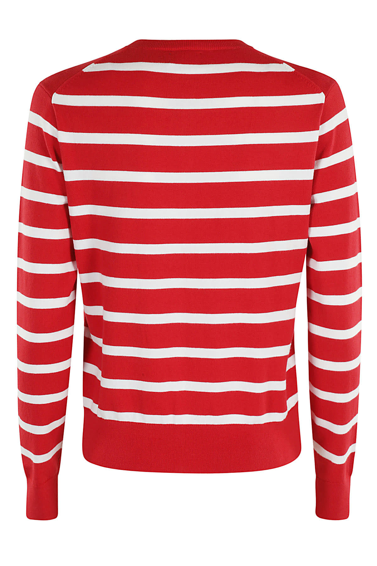 Shop Polo Ralph Lauren Cardigan In Red White