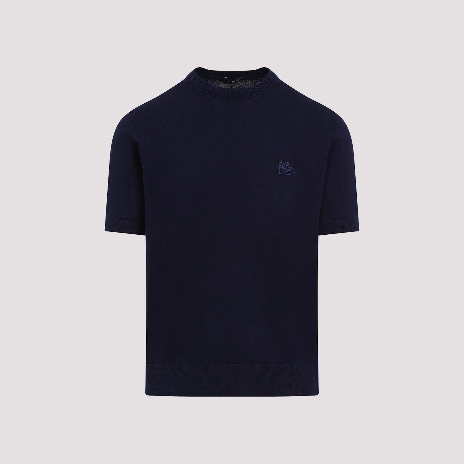 Fine Jersey T-shirt With Decorative Linking