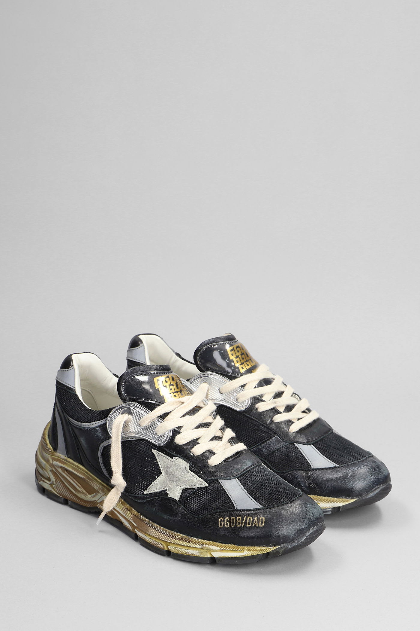 Golden Goose Distressed Dad Running Sneakers