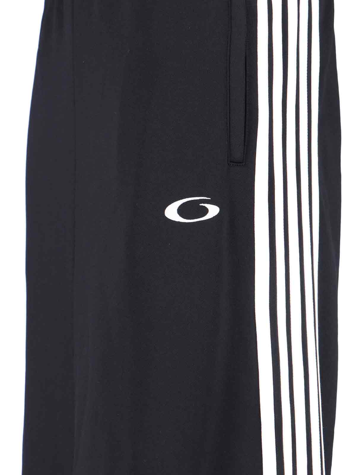 Balenciaga Maxi Logo Skirt In Black