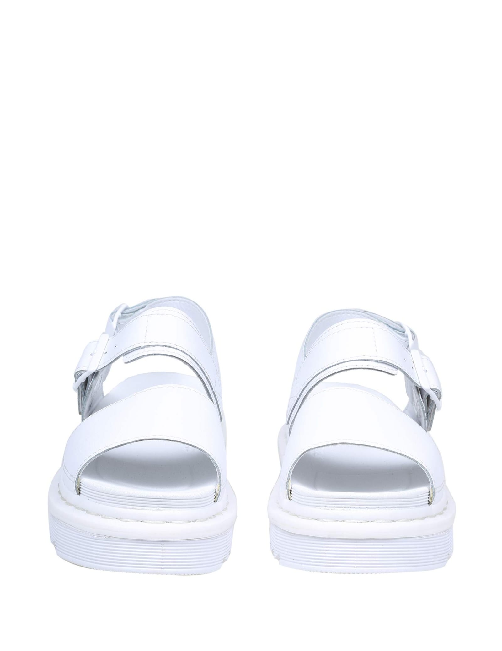 Shop Dr. Martens' Dr.martens Voss Sandal In White Leather