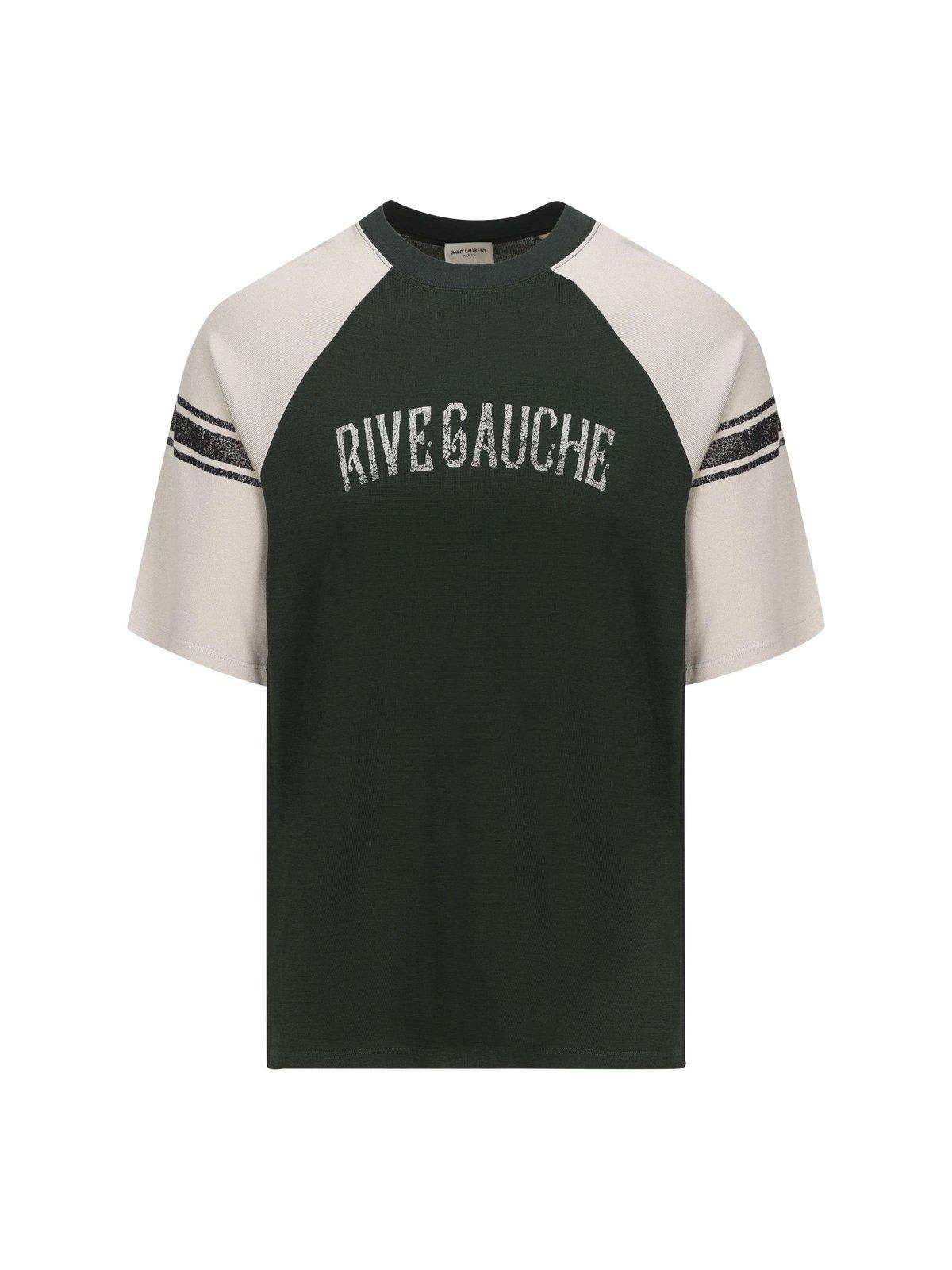 Saint Laurent Crewneck Short-sleeved T-shirt