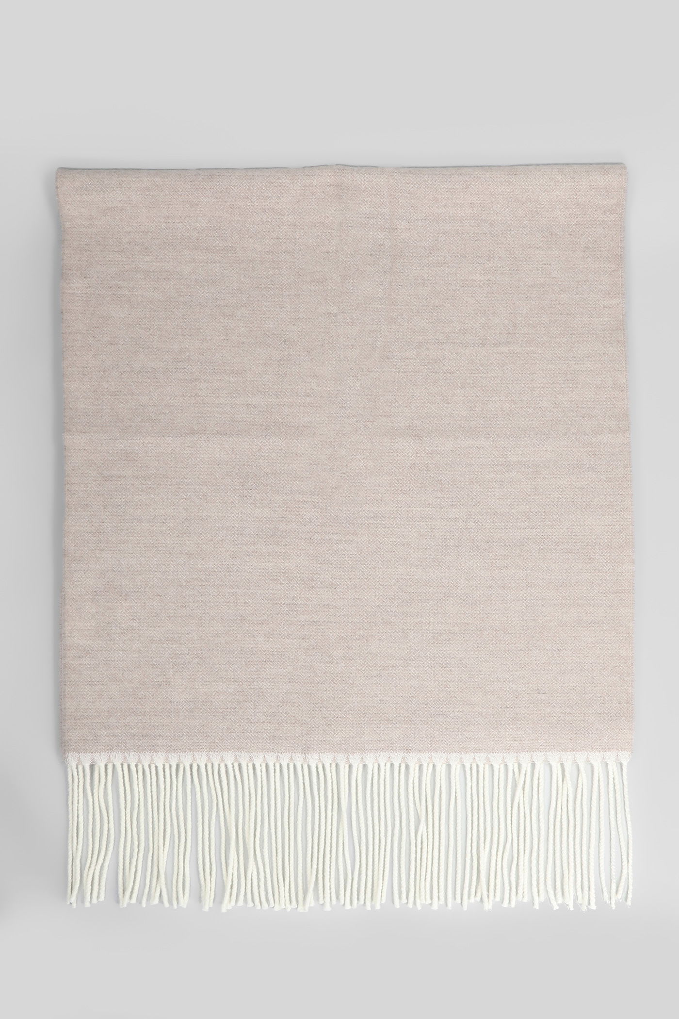 Scarve In Beige Wool