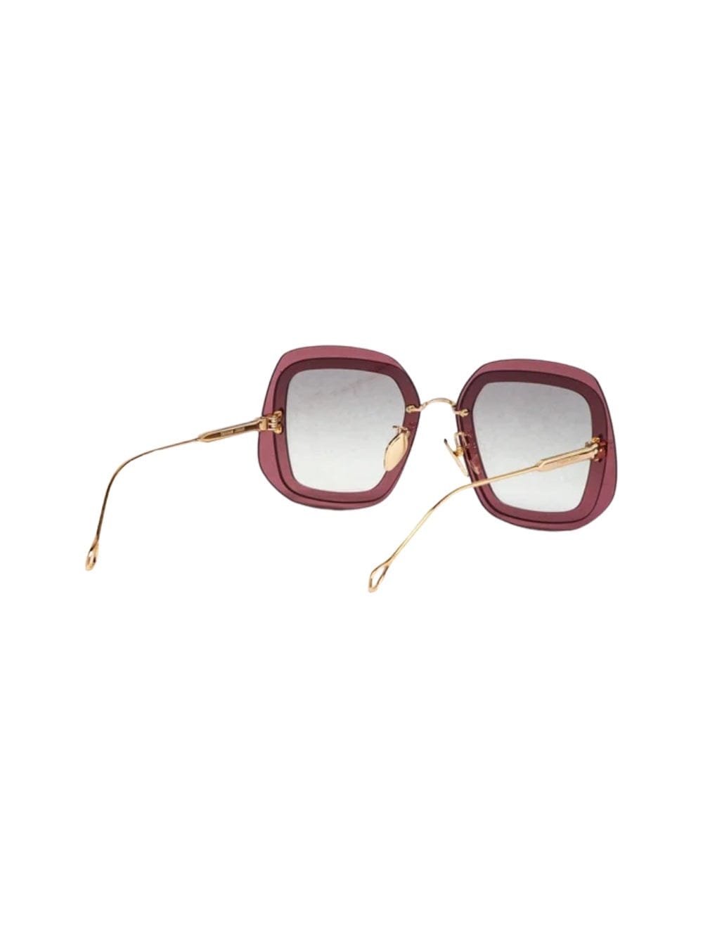 Shop Isabel Marant Im 0047 - Burgundy Sunglasses