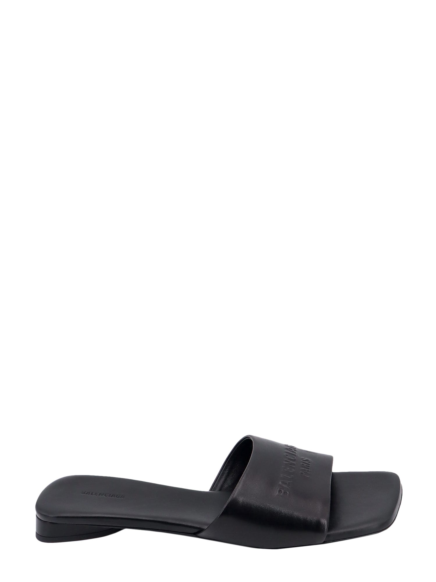 Shop Balenciaga Duty Free Sandals In Black