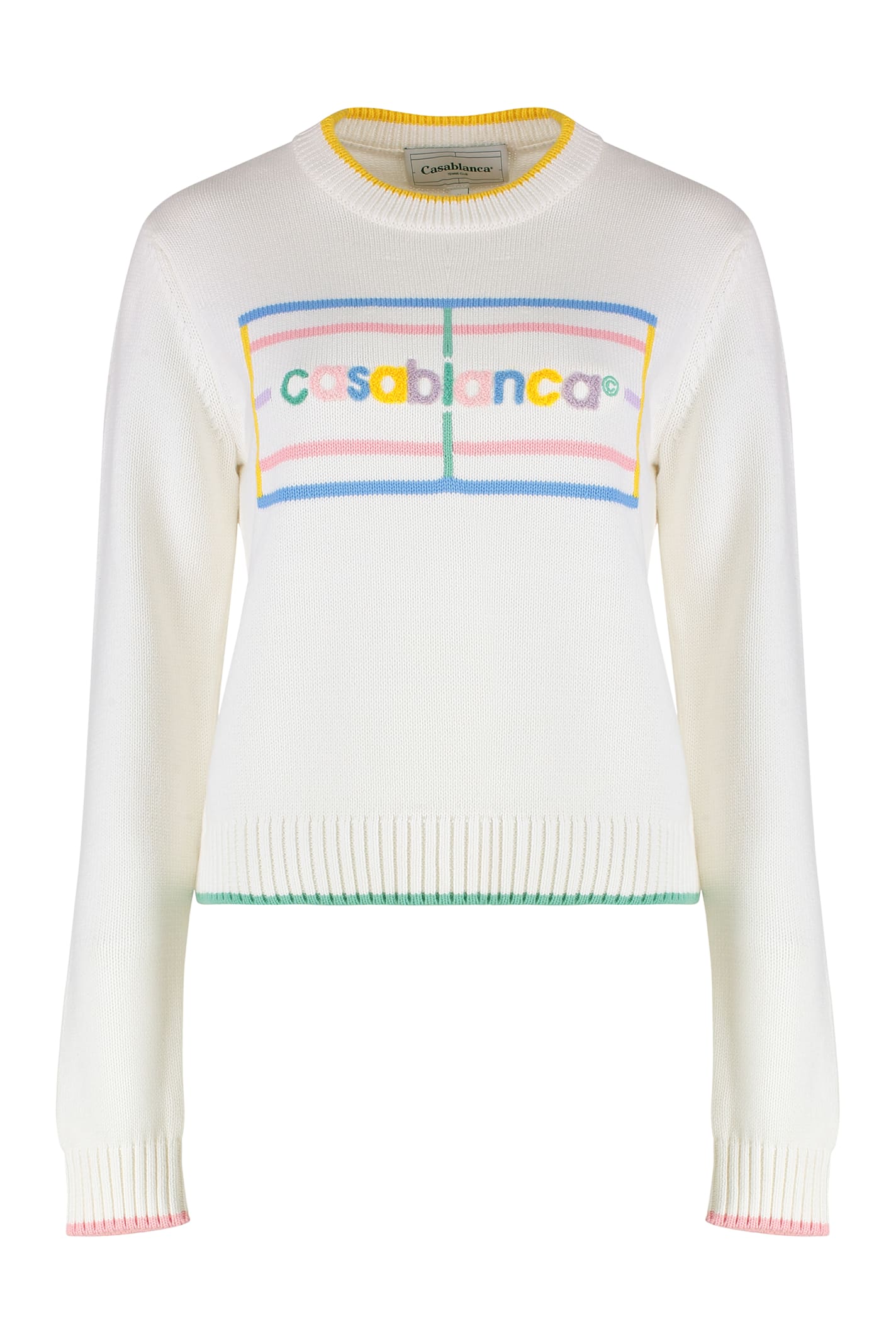 White Cotton Sweater