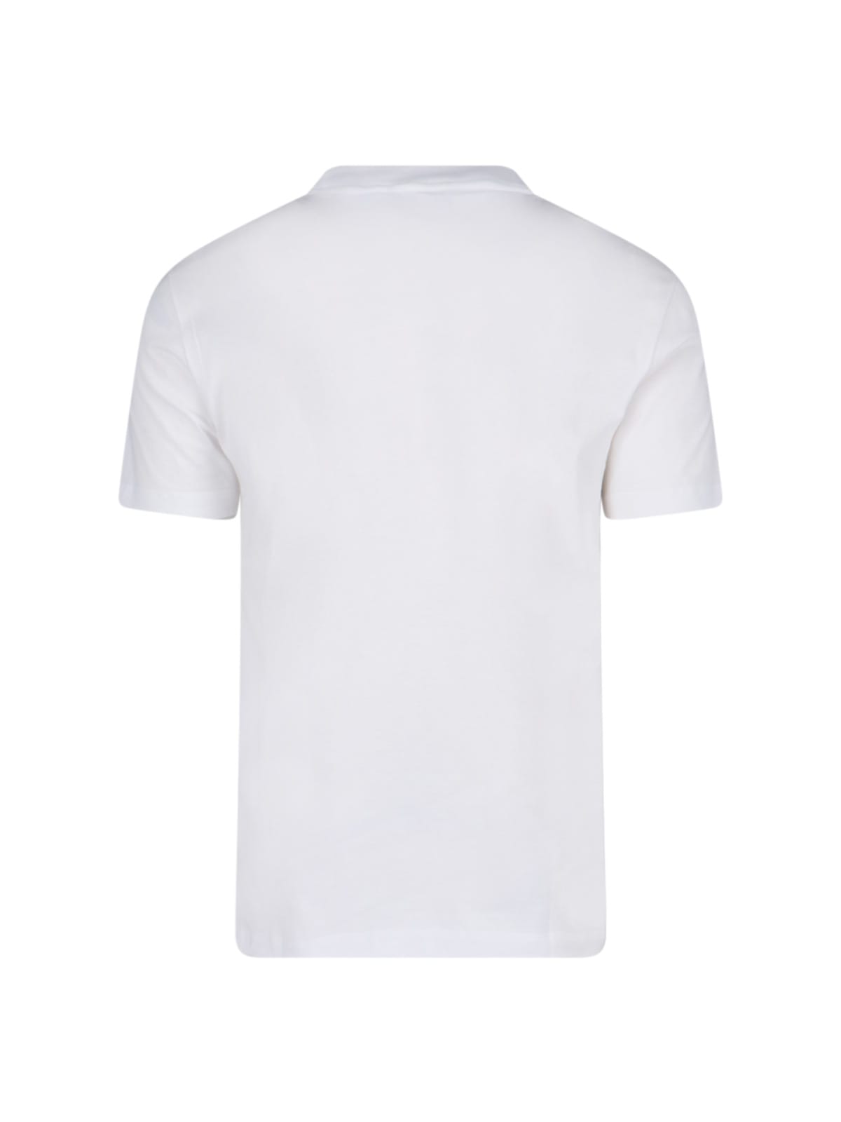 Shop Versace Medusa Logo T-shirt In White