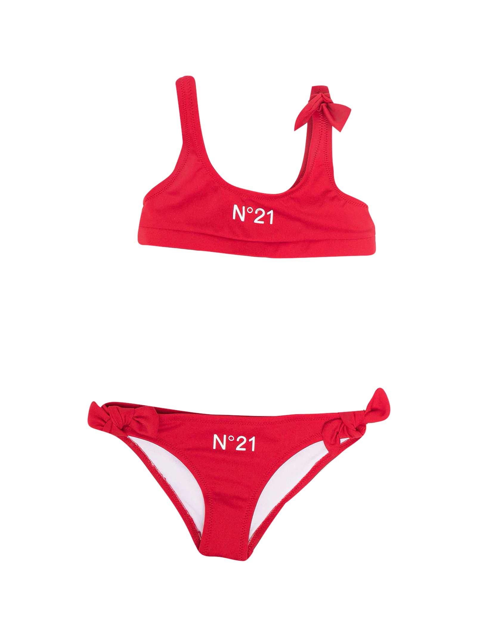 N.21 Red Bikini Teen