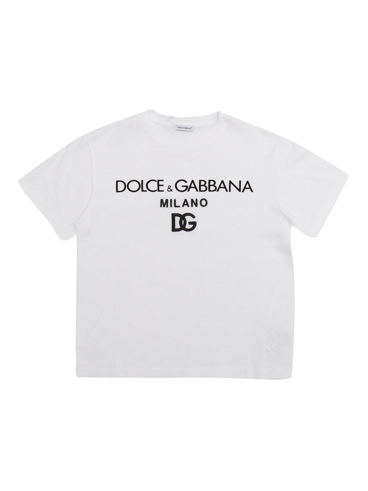 Dolce & Gabbana Logo Printed Crewneck T-shirt