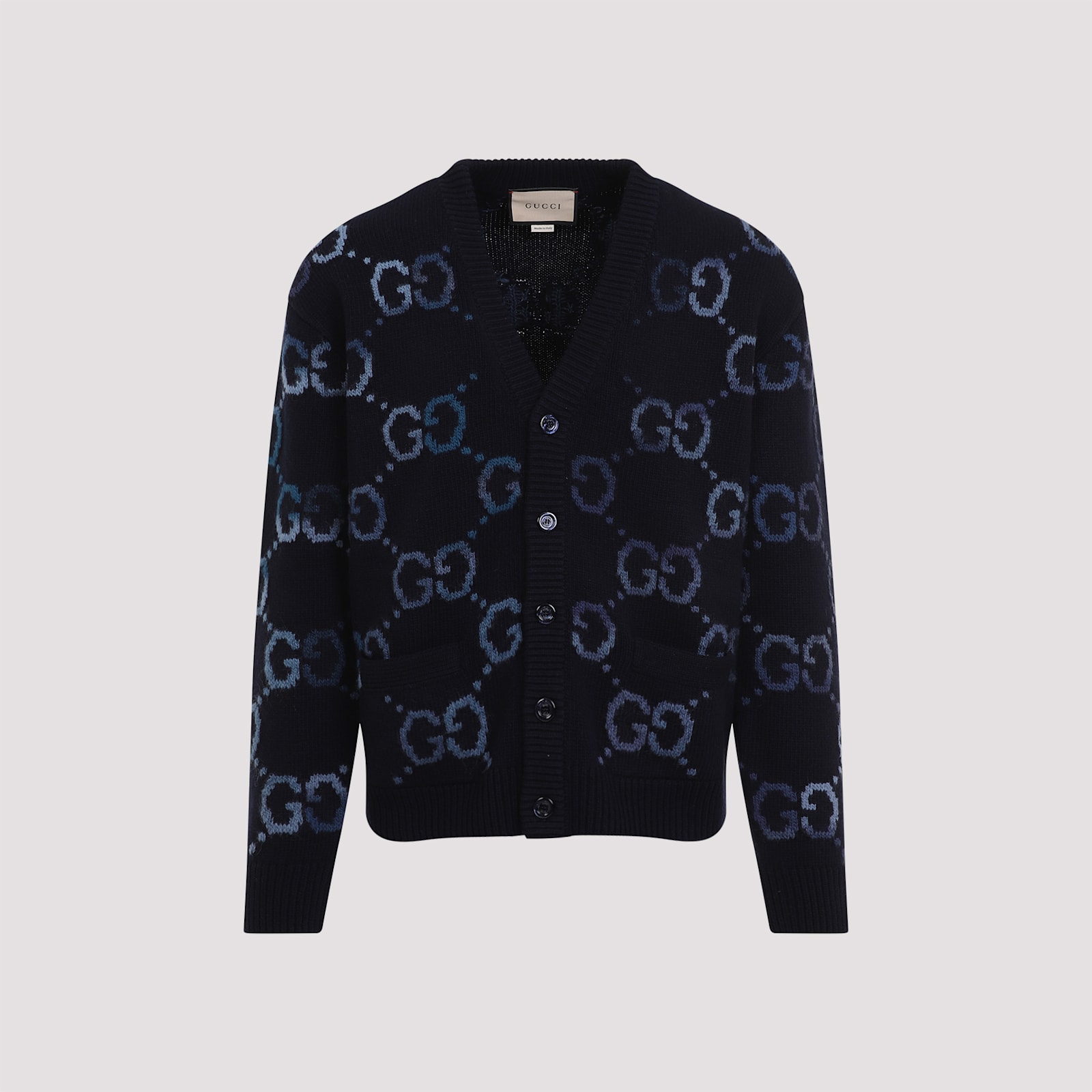 GUCCI GG DEGRADE CARDIGAN