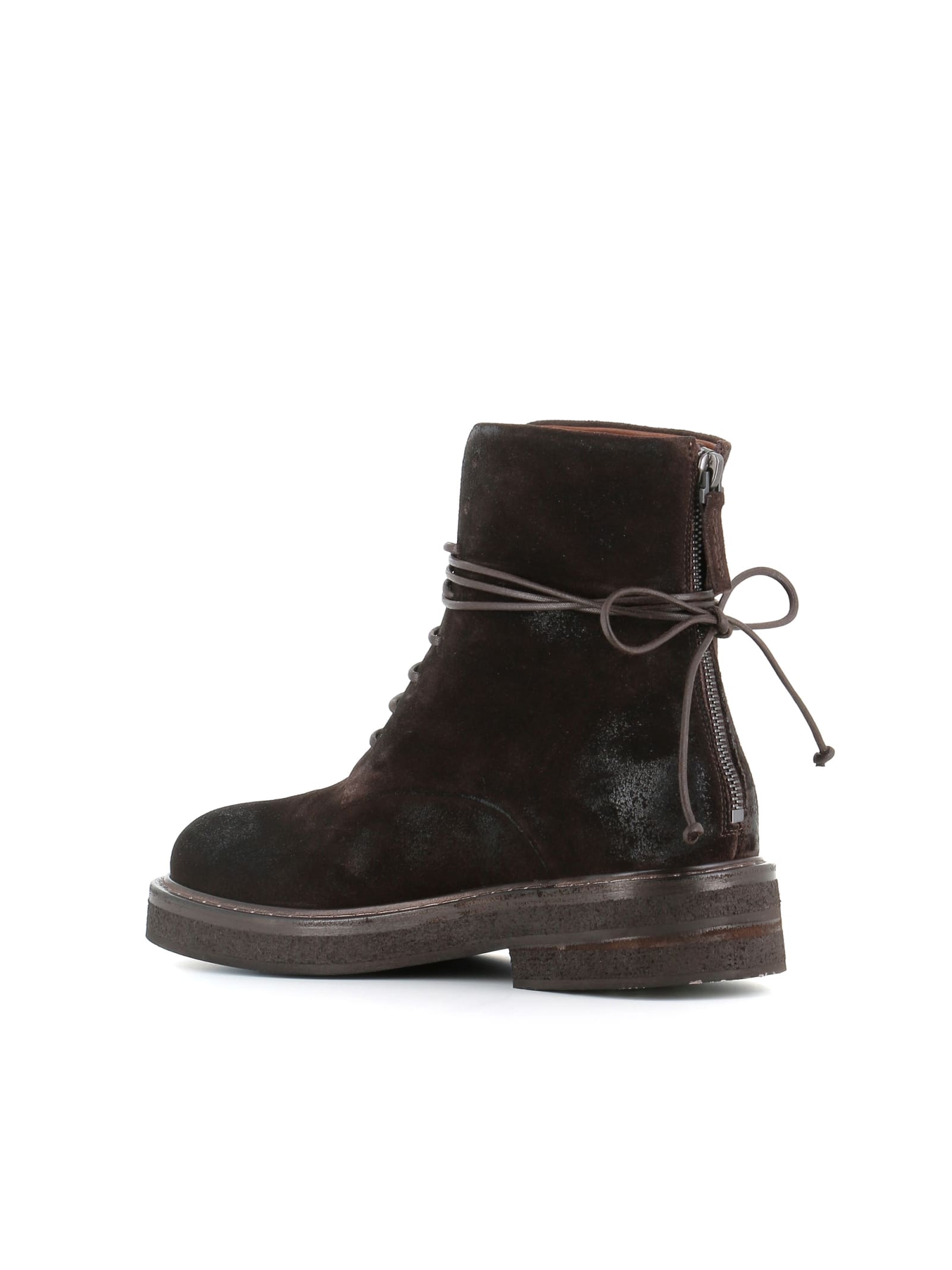 Shop Marsèll Lace-up Boot Mw2952 In Brown