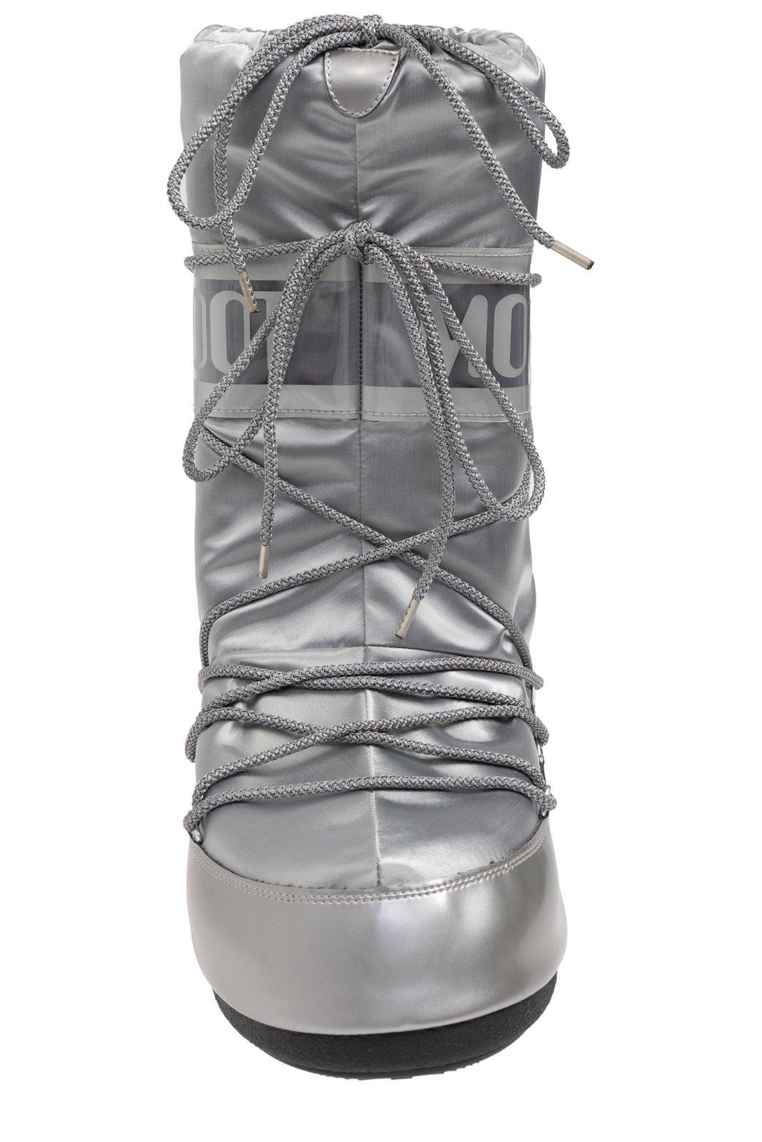 Shop Moon Boot Icon Glance Satin Lace-up Snow Boots