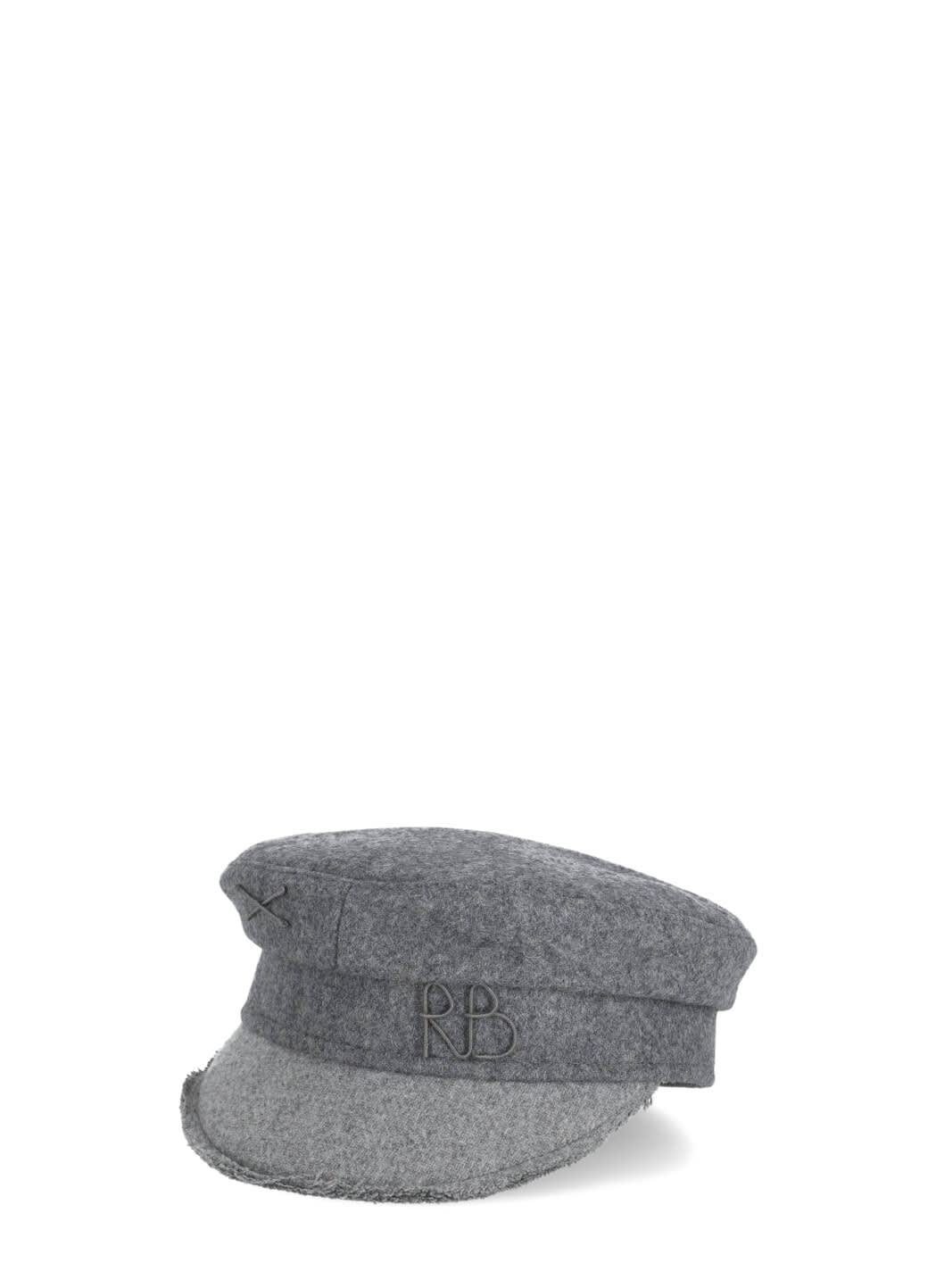 Shop Ruslan Baginskiy Wool Hat In Grey