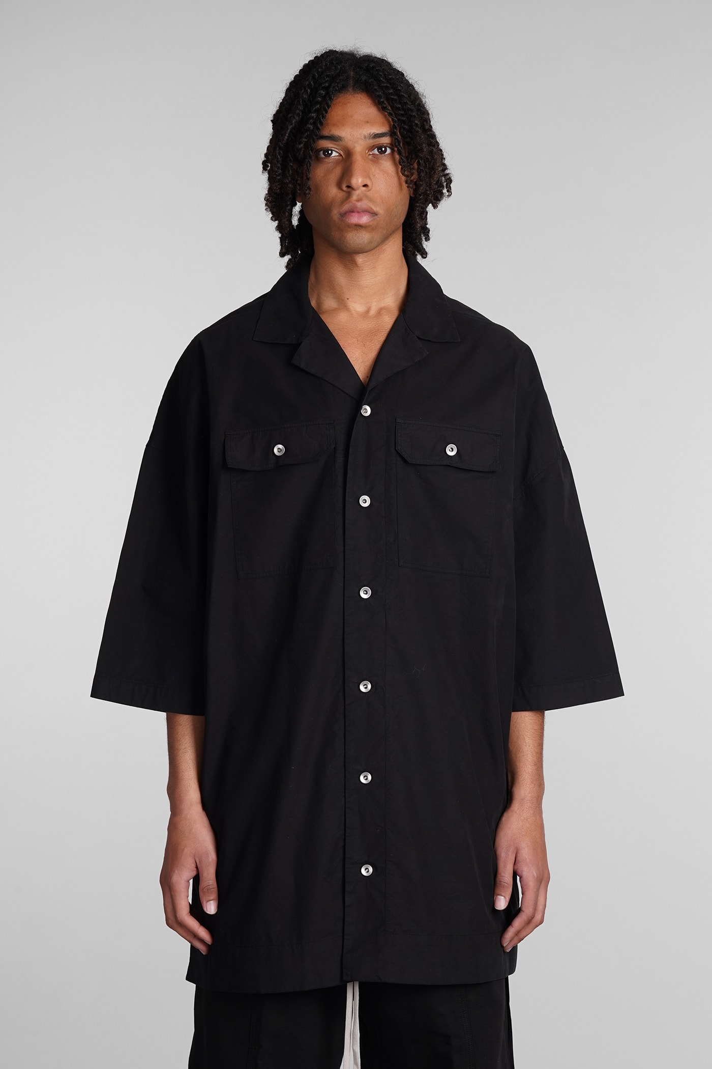 Shop Drkshdw Magnum Tommy Shirt Shirt In Black Cotton