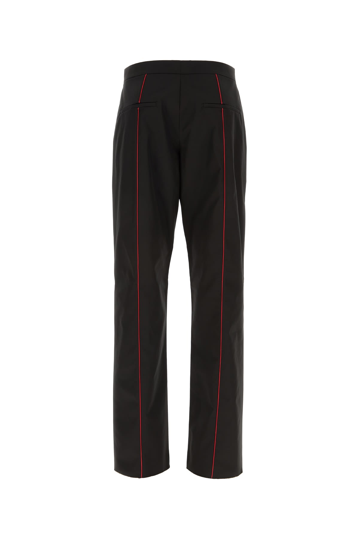 Shop Ferragamo Pantalone In Neroblack