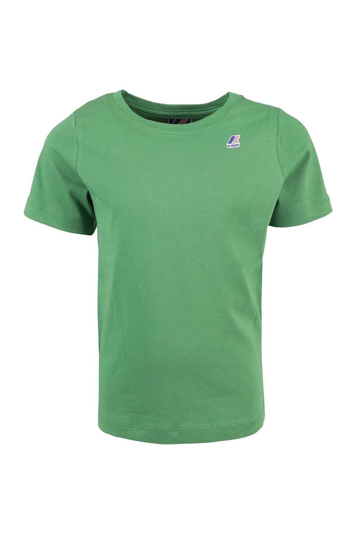 K-way Kids' T-shirt In Q Green