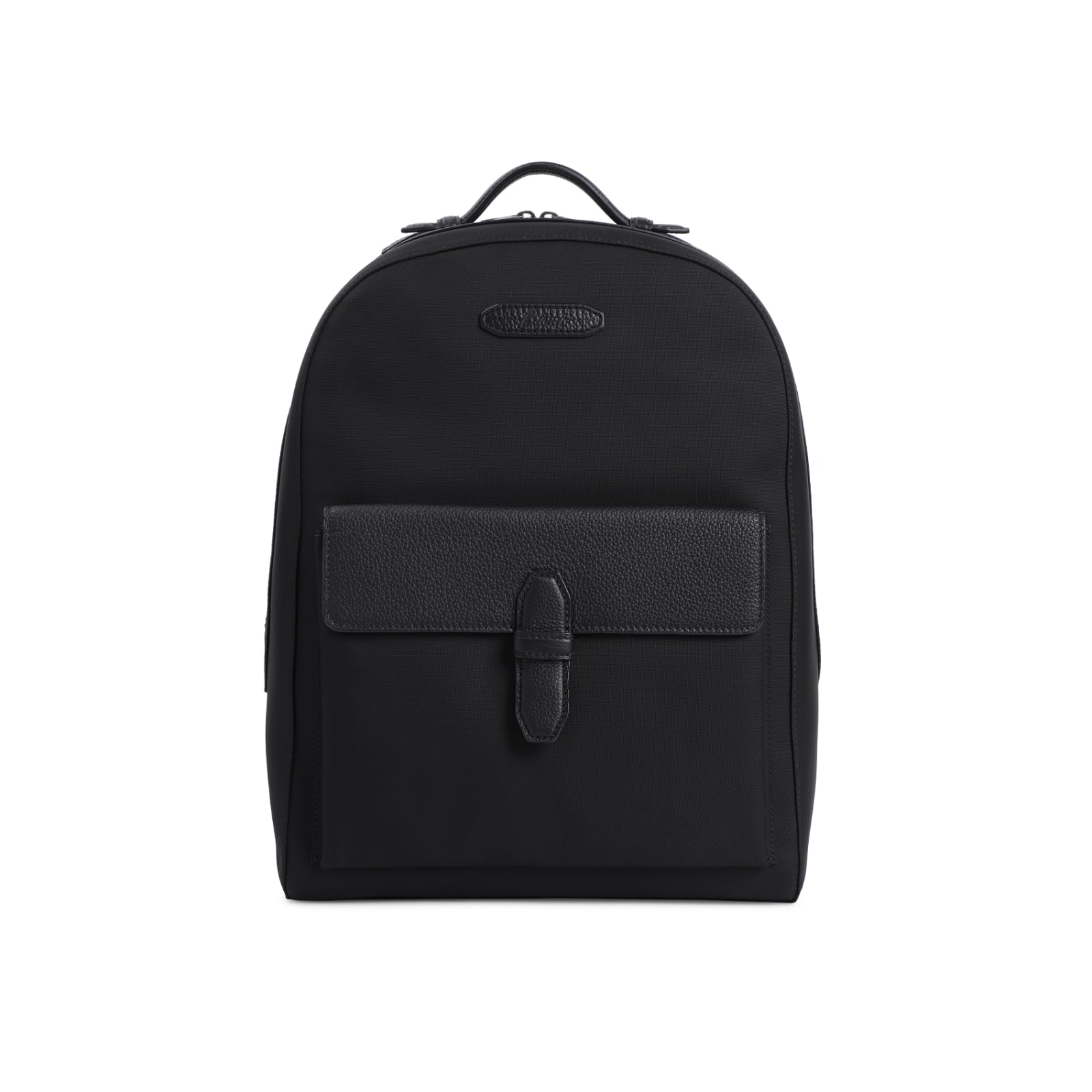 Shop Brioni New Travel Backpack In Black Black