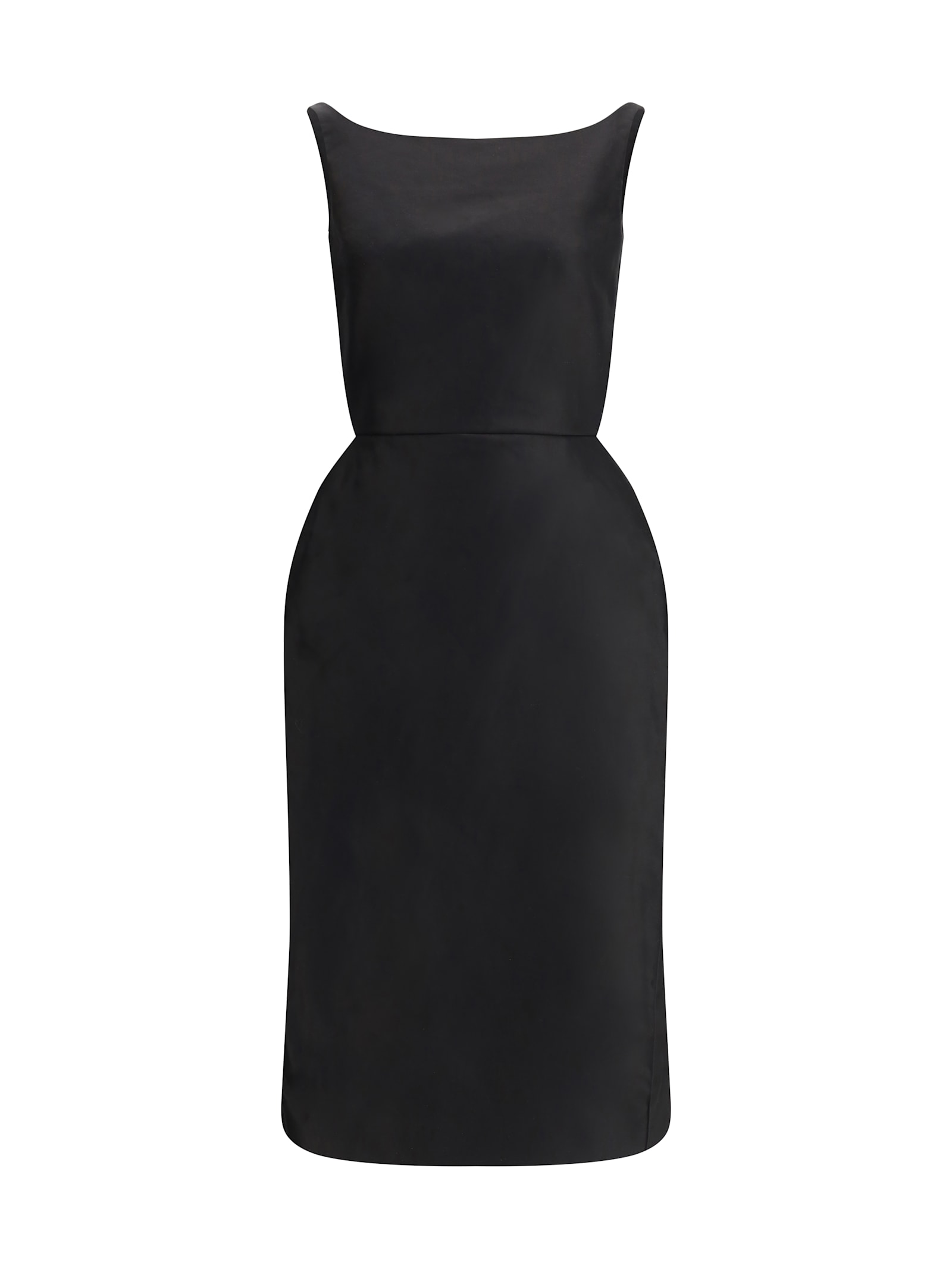 Magda Butrym Hip Pad Midi Dress In Multi